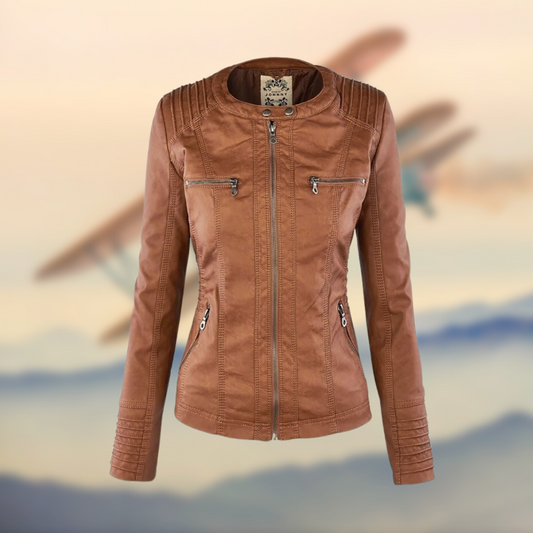 DORIS - VEGAN LEATHER JACKET