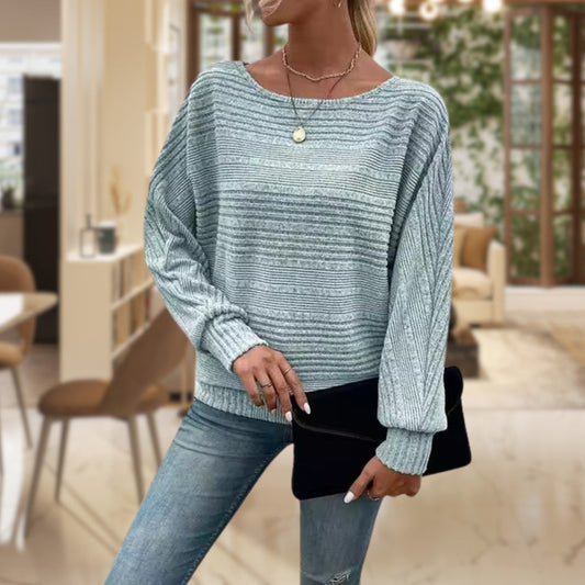 EVANGELINE - TEXTURED SWEATER FOR WOMEN