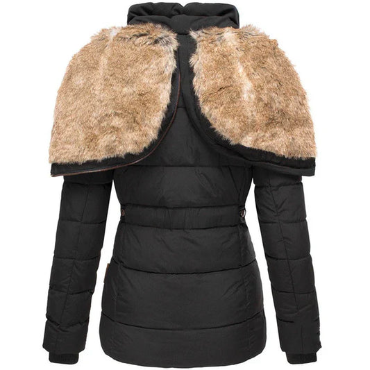 ABIGAIL - WARM WINTER COAT WITH FUR LINING